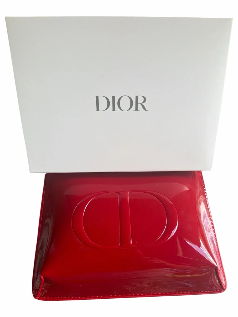 Dior Beauty Gift Set Red CD Pouch, Mascara, Lash Primer +Rouge Dior 777 NIB